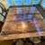 Custom Made 62 X 62 Pine Table & 4 Ladderback Rush Chairs 6 thumbnail