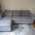 MOVE OUT SALE! Modular Gray 4-Seat Sectional Sofa w/ Storage | Easy Tr 2 thumbnail