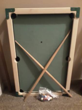 Vintage Table top pool table 1