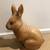 14" Large Life Size Vintage Folk Art Rabbit Vintage Hand Carved 3 thumbnail