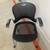HERMAN MILLER Caper Stacking Chair Office w/ Wheels Black - EXCELLENT 3 thumbnail