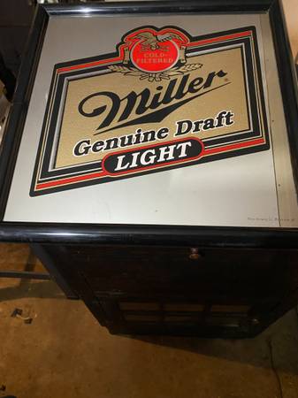Miller Genuine Draft Beer , Mirror Sign 1