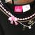 Black, pink and gold fancy princess dress for girls 2 thumbnail