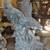 Large carved marble sculpture statue of an eagle attacking a snake 8 thumbnail