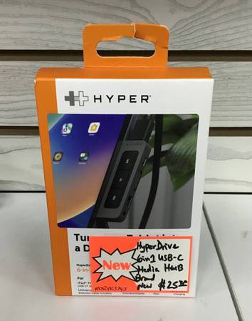 Hyperdrive 6-in-1 USB-C Media hub brand new 1