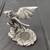 Pewter Dragon Candle Holder Green Eyed Beast 5 thumbnail