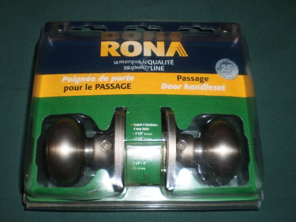 Door Handleset and Deadlock, FREE 1