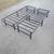 Queen size metal bedframe 4 thumbnail