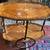Vintage Italian Inlaid Bar or Serving Cart - 31x17x27 8 thumbnail