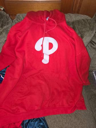 Majestic phillies Hooded sweatshirt 3x 1