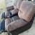 manual recliner couch / cup holder /storage 3 thumbnail