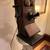 Antique oak wall phone lamp 3 thumbnail