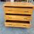 Vintage Oak wood low boy 3 drawer 8 thumbnail