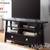 NEW IN BOX! Ashbourne 60" Fire Place With Heater Tv Stand! 7 thumbnail
