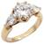 Engagement ring, 2.40 Ct Diamond Ring In 18k Gold, 1.70 Ct Brilliant Cut Diamond 1 thumbnail