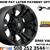D679 Rebel Matte Black Wheels 20 thumbnail