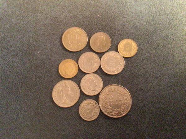 Coins from Switzerland 1