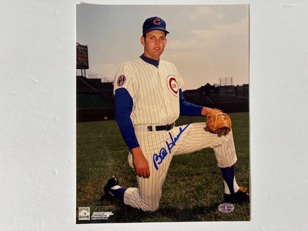 Bill Hands Cubs Autographed Photo 1