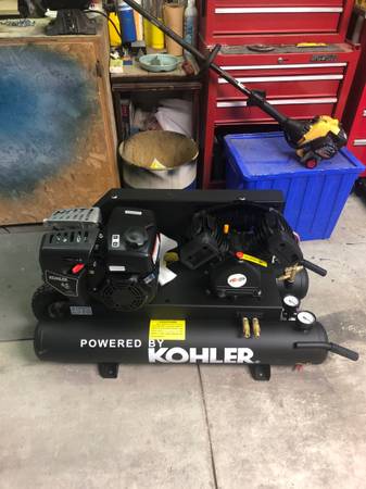 Kohler 6.5 HP Gasoline Powered Air Compressor 1
