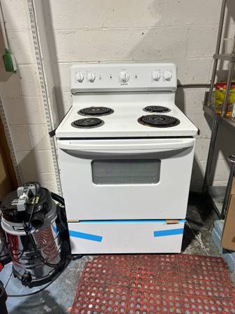 New, Lightly Used Electric Stove 1
