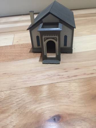 Edificio de iglesia en escala HO para tren modelo - $10 (Bay View)63471071378691121