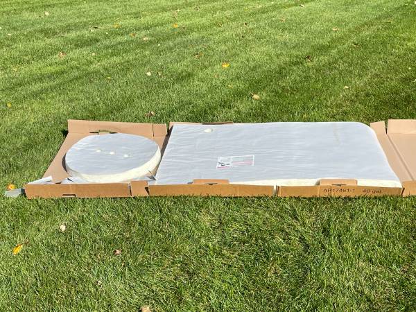 Rheem 40-gallon water heater blanket 1