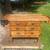 Vintage 5-drawer Carpenter Table serving buffet sideboard 1 thumbnail