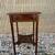 Vintage  2 tier mahogany side table 1 thumbnail