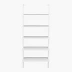 CB2 Stairway 72.5" White Metal Wall Mount Bookcase Display Shelves - 2 - $449 (Chicago)63471434473217124