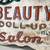 VTG. Wood Hand Painted Double Sided Beauty Salon Advertising Sign 25" 4 thumbnail