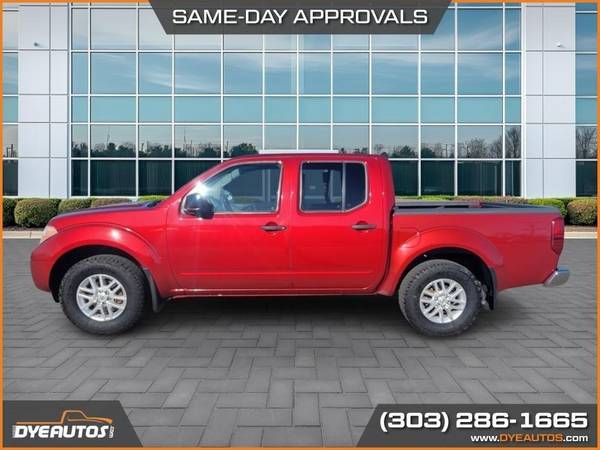 2017 Nissan FRONTIER SV crew 4x4 *Call 303-647-4210 for info/financing - $14,954 (+ Dye Autos)63619860797569123