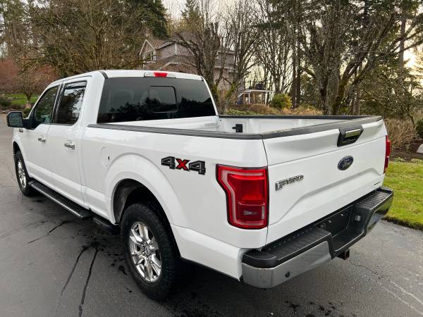 2015 F150 4X4 XLT Super Crew Cab, equipado, condición impecable - $11,500 (Bothell)63617215879811122