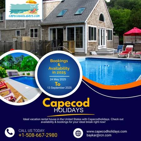 $4,900 / 4br - 1800ft2 - 4 Weekly Summer Rentals in Cape Cod (Cape Cod)64194825192963120