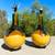 Vintage Pair Drip Glaze Psychedelic Lamps 1 thumbnail