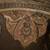 Persian Copper Ornamental Hand etched Tray Art Ghalamzani 6 thumbnail