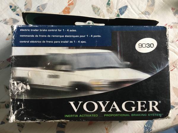 Tekonsha Voyager electric trailer brake controller 9030 1