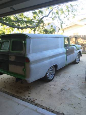 62 Chevy panel truck 1