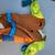 Teenage Mutant Ninja Turtle kids costume (partial) approx kids size 6- 6 thumbnail
