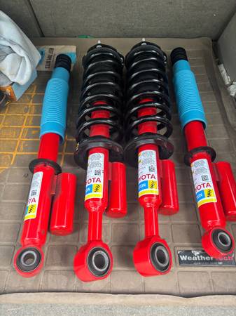 Red Trd shocks 4runner/tacoma 1