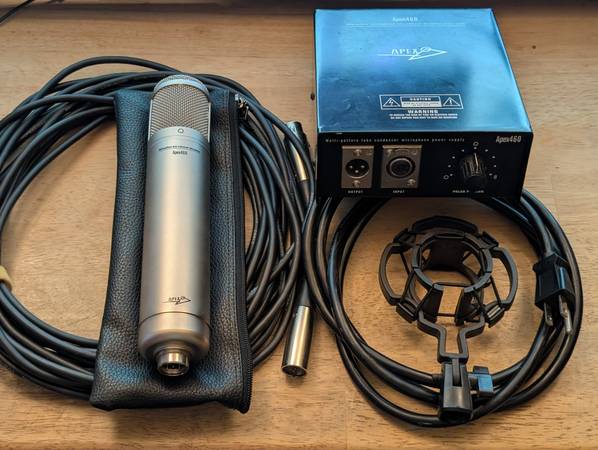 Tube Condenser Mic • Multi-Pattern • Apex 460 1