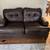 Ashley Leather Loveseat 1 thumbnail