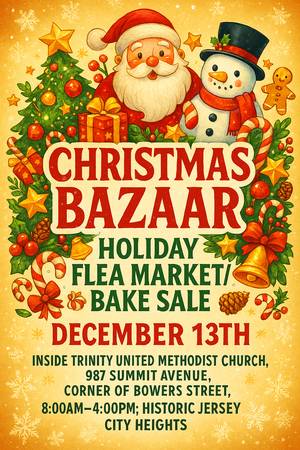 SAVE THE DATE! SAT.,12/13; INSIDE CHURCH HOLIDAY BAZAAR;OLD/NEW; BUYS! 1