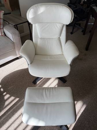 Stressless type recliner - real leather 1
