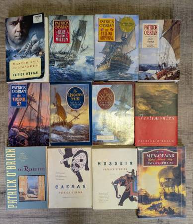 Patrick O'Brian Lot of 12 Paperback Books 1