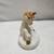 Ceramic White 2.25" Bisqueware Unicorn Figurine - Gold Accents 3 thumbnail