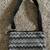 Baggallini Crossbody Bag - Black White Chevron Pattern 2 thumbnail