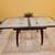 SQUARE, EXTENDABLE ITALIAN DINING ROOM TABLE IN MINT CONDITION 2 thumbnail