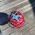 Snoring Orange Studios mushroom sculpture with glass mosaic top 3 thumbnail