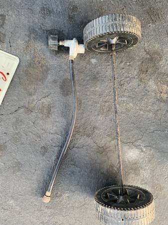 Bbq grill wheels Propane Regulator 1