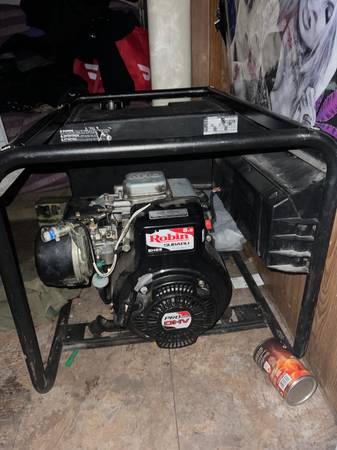 Subaru / Robin 8.5 HP Generator – Runs Great 1
